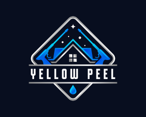 Housekeeping Pressure Wash Sanitation logo design