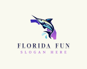 Sailfish USA Florida logo design