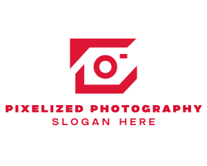 Modern Photographer Camera logo design