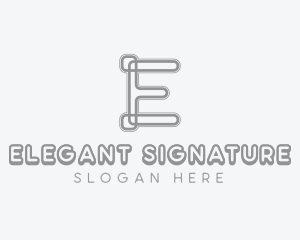 Professional Studio Letter E logo design