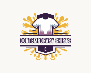 T-Shirt Apparel Clothing logo design