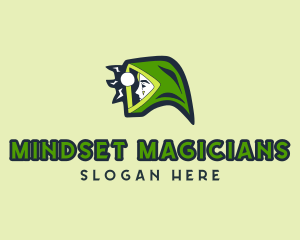 Magician Avatar Witch logo design