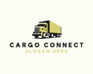 Trucking Logistics Cargo logo design