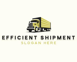 Trucking Logistics Cargo logo design