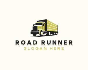 Trucking Logistics Cargo logo design