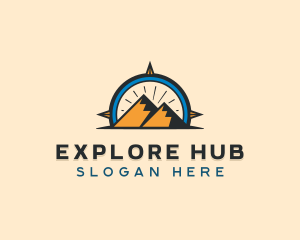 Mountain Tour Exploration logo design