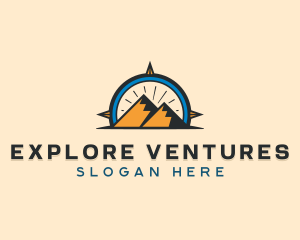 Mountain Tour Exploration logo design