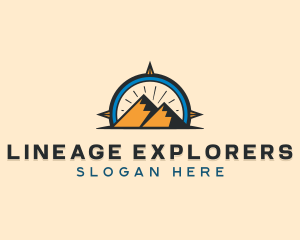 Mountain Tour Exploration logo design