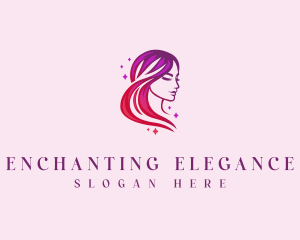 Hair Stylist Woman logo