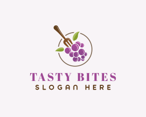 Grape Fruit Meal logo design