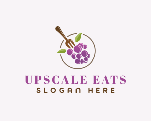 Grape Fruit Meal logo design