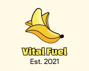 Banana Fruit Peel logo design