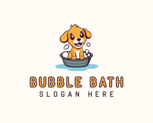 Puppy Dog Bath logo design