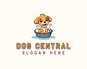 Puppy Dog Bath logo design