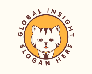 Cute Cat Kitten Logo