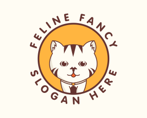 Cute Cat Kitten logo