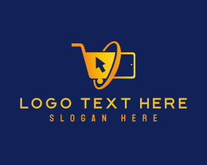 Online Shopping Cart Logo