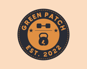 Fitness Gym Patch logo