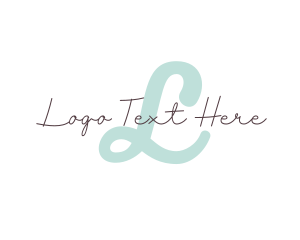 Elegant Script Beauty logo