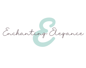 Elegant Script Beauty logo design