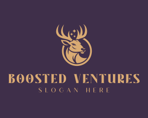 Wildlife Conservation Deer logo design