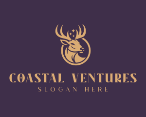 Wildlife Conservation Deer logo design