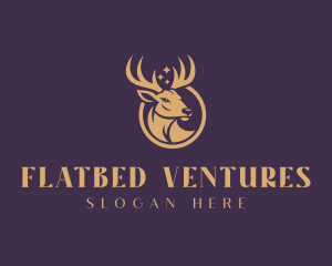 Wildlife Conservation Deer logo design