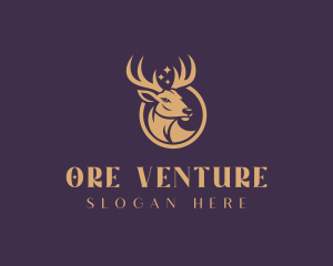 Wildlife Conservation Deer logo design