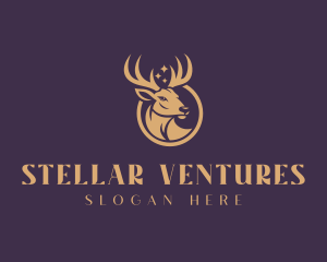 Wildlife Conservation Deer logo design