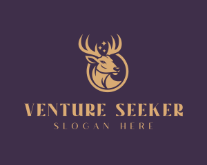 Wildlife Conservation Deer logo design