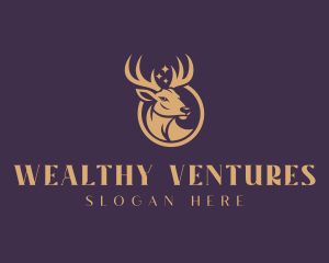 Wildlife Conservation Deer logo design