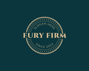 Fashionable Elegant Firm logo design