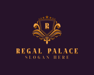 Regal Monarchy Shield logo design