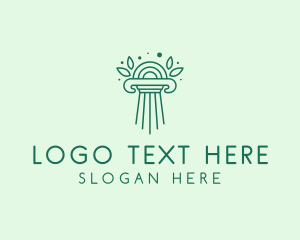 Elegant Natural Column logo