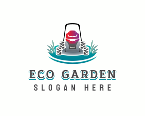 Landscaping Grass Mower logo