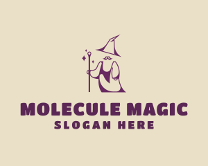 Magical Wizard Moustache logo design