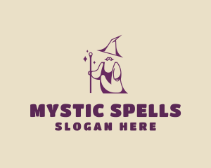 Magical Wizard Moustache logo