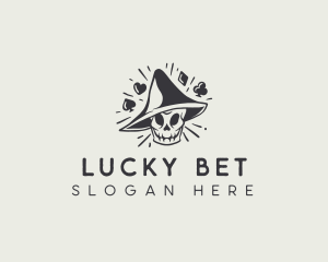 Gambling Skull Gaming logo design