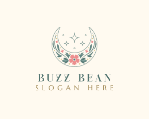 Floral Celestial Boutique logo design