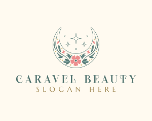 Floral Celestial Boutique logo design