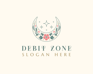 Floral Celestial Boutique logo design