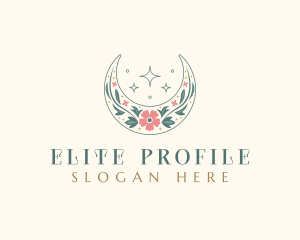 Floral Celestial Boutique logo design