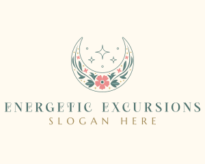 Floral Celestial Boutique logo design