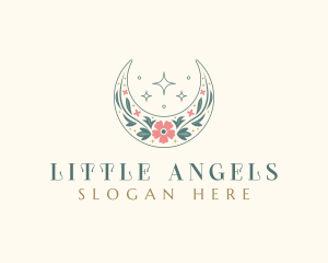 Floral Celestial Boutique logo design