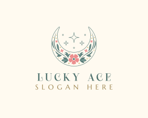 Floral Celestial Boutique logo design