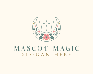 Floral Celestial Boutique logo design