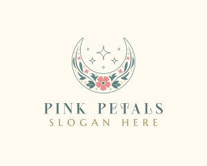 Floral Celestial Boutique logo design