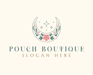 Floral Celestial Boutique logo design