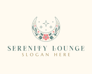 Floral Celestial Boutique logo design