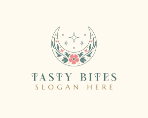 Floral Celestial Boutique logo design